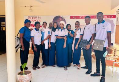 A l’occasion de 13 Mai, les étudiant(e)s de l’institut africain de technologie (IAT) ont été invité au studio kalangou