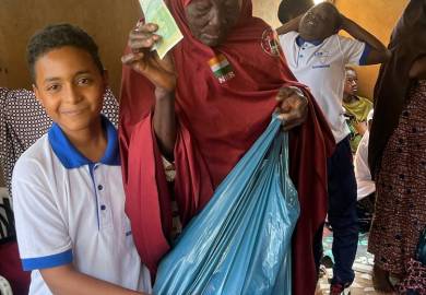 Du social avec le CSP ALGOZA en ce premier jour de congé RAMADAN