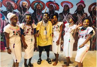 Facette de la Culture peulh représentée par nos camarades  Radisson BLU, 23 Mars 2021