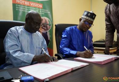 Signature de Convention entre le FONAP et l’Institut Africain de Technologie (IAT)
