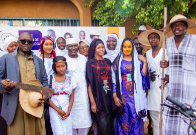 Célébration de la 1ère journée de la tenue traditionnelle à l'IAT. Samedi 04 juin 2022.